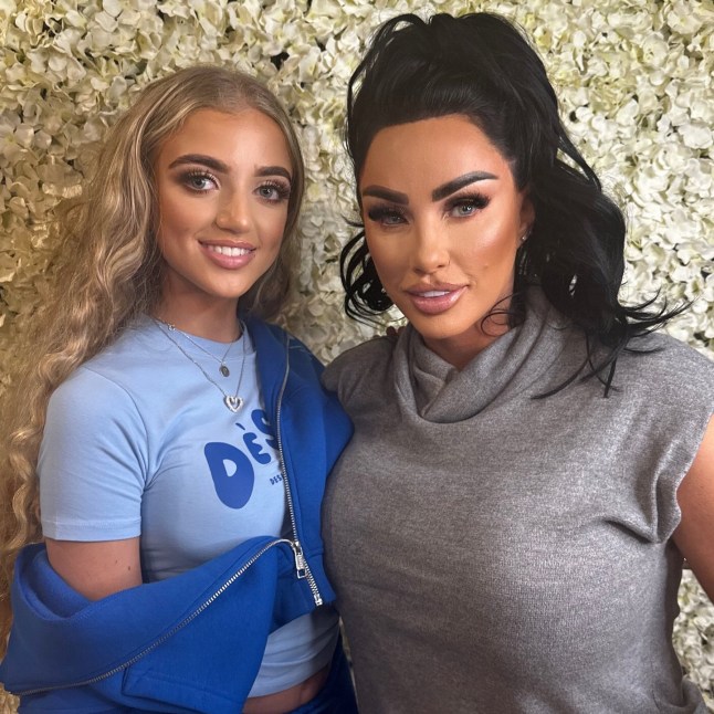 Katie Price with Princess