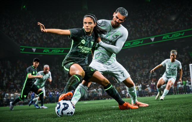 Key art of footballers from EA Sports FC 25