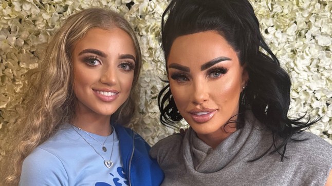 Katie Price with Princess