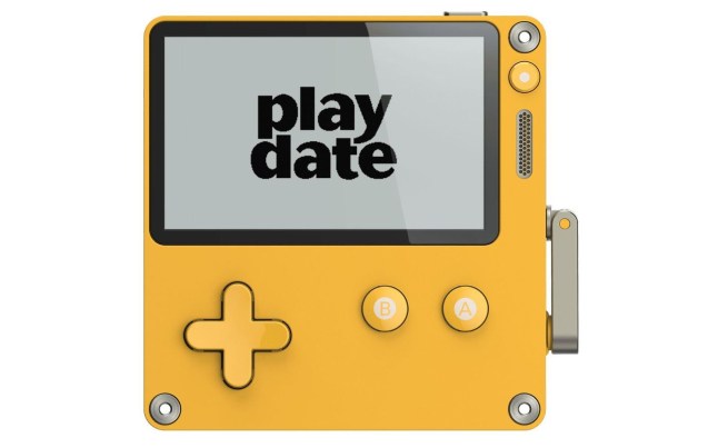 Playdate Season 2 console shot