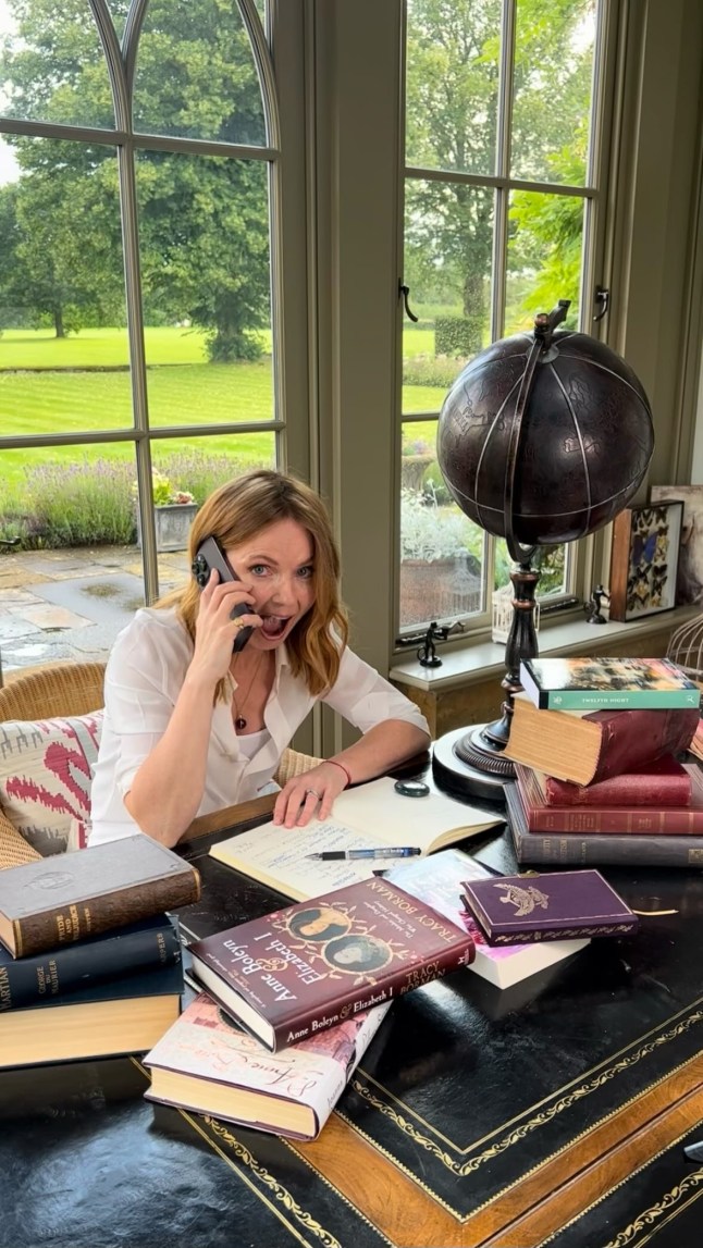 Geri Halliwell Horner Geri (@gerihalliwellhorner) FROM: Instagram WITHOUT PERMISSION.