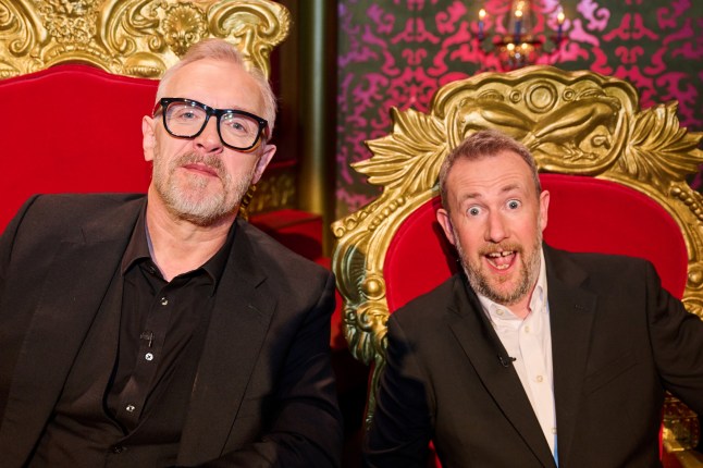 Greg Davies and Alex Horne of Taskmaster