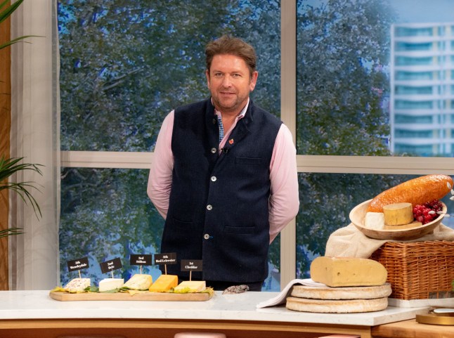 Editorial use only Mandatory Credit: Photo by Ken McKay/ITV/Shutterstock (14878885ai) James Martin 'This Morning' TV show, London, UK - 07 Nov 2024