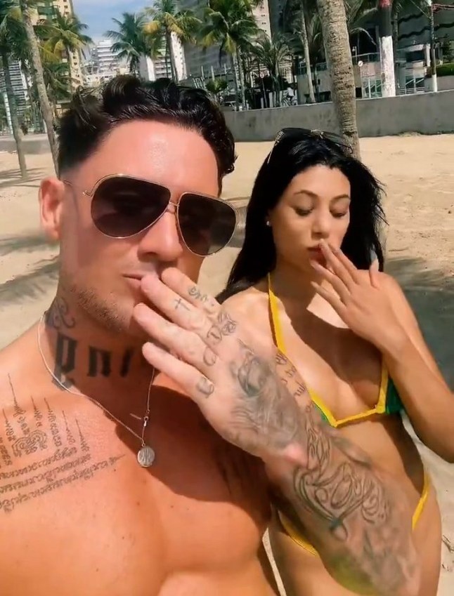 Stephen Bear and his wife Miami