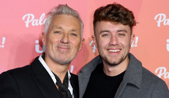 Mandatory Credit: Photo by David Fisher/Shutterstock (12614537ba) Martin Kemp and Roman Kemp 'ITV Palooza!', Royal Festival Hall, London, UK - 23 Nov 2021