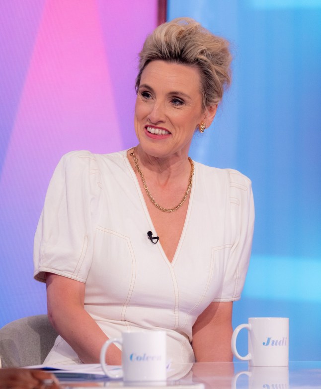 Editorial use only Mandatory Credit: Photo by Ken McKay/ITV/Shutterstock (15371777a) Grace Dent 'Loose Women' TV show, London, UK - 24 Jun 2025
