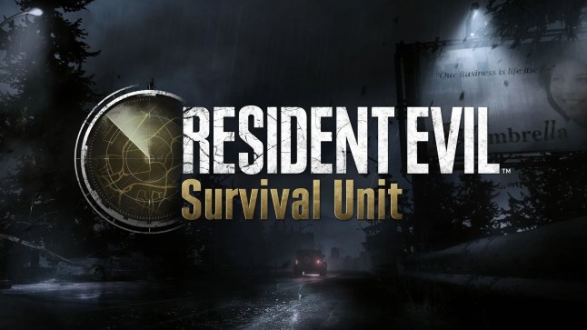 Resident Evil Survival Unit key art.