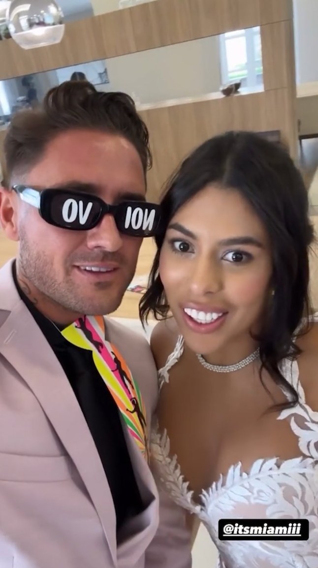 Stephen Bear and wife