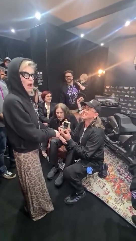 Kelly Osbourne, Sid Wilson (Picture: Kelly Osbourne/Instagram)