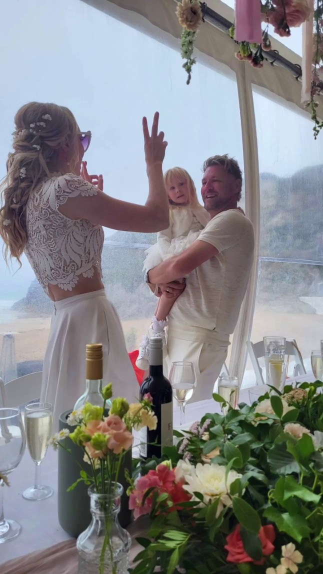 Brian Mcfadden, Danielle Parkinson (Picture: Brian Mcfadden/Instagram)