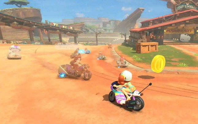 Mario Kart World online players appearing as ghosts