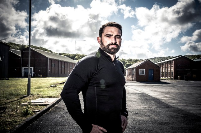 Television Programme: SAS: Who Dares Wins with instructor Ant Middleton.