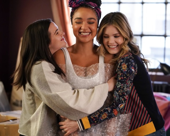 THE BOLD TYPE - "Lost" - Sutton grapples with her complex reaction towards the massive changes in her life. At Kat's urging, Jane starts dating again. Kat plans her next move as she faces financial insecurity, and turns to Alex for help. This episode of "The Bold Type" airs Thursday, June 25 at 10:00p.m. ET/PT on Freeform. (Jonathan Wenk via Getty Images) KATIE STEVENS, AISHA DEE, MEGHANN FAHY