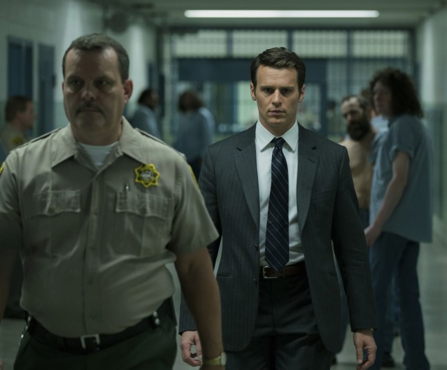 Editorial use only. No book cover usage. Mandatory Credit: Photo by Patrick Harbron/Netflix/Kobal/REX/Shutterstock (9171398j) Jonathan Groff "Mindhunter" (Season 1) TV Series - 2017