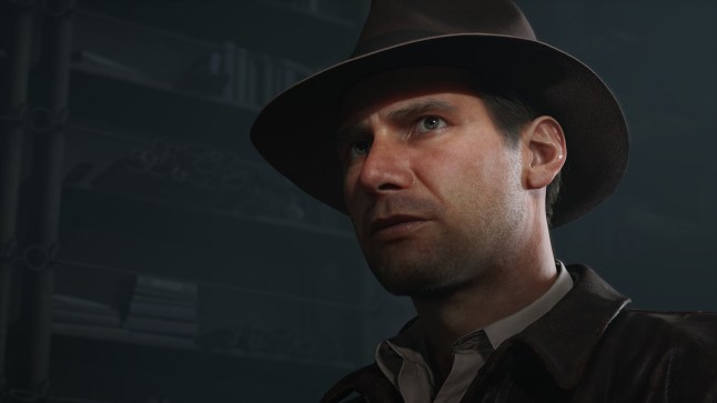 Indiana Jones And The Great Circle: The Order Of Giants screenshot of Indy looking pensive