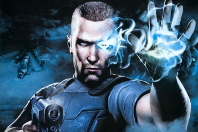 Psi-Ops: The Mindgate Conspiracy key art of main character