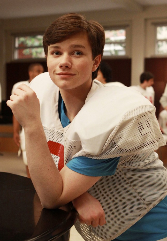 Editorial use only. No book cover usage. Mandatory Credit: Photo by Carin Baer/Fox-Tv/Kobal/Shutterstock (5886216ao) Chris Colfer Glee - 2009 Fox-TV USA Television