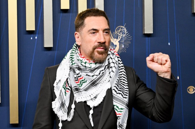 Javier Bardem at the 77th Primetime Emmy Awards held at the Peacock Theater on September 14, 2025 in Los Angeles, California. (Photo by Michael Buckner/Variety via Getty Images)