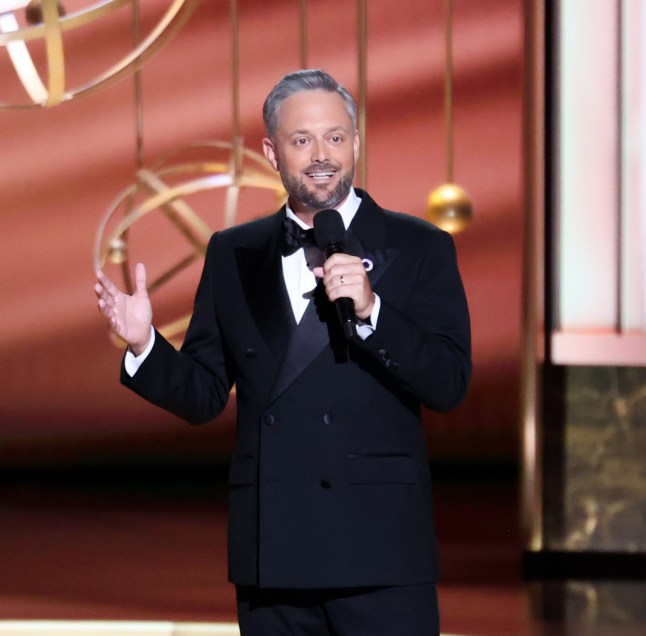 Nate Bargatze speaks onstage at the 77th Primetime Emmy Awards held at the Peacock Theater on September 14, 2025 in Los Angeles, California. (Photo by Christopher Polk/Variety via Getty Images)