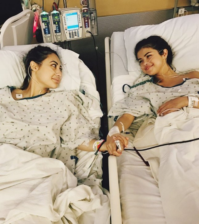 selenagomez's profile picture selenagomez Verified I?m very aware some of my fans had noticed I was laying low for part of the summer and questioning why I wasn?t promoting my new music, which I was extremely proud of. So I found out I needed to get a kidney transplant due to my Lupus and was recovering. It was what I needed to do for my overall health. I honestly look forward to sharing with you, soon my journey through these past several months as I have always wanted to do with you. Until then I want to publicly thank my family and incredible team of doctors for everything they have done for me prior to and post-surgery. And finally, there aren?t words to describe how I can possibly thank my beautiful friend Francia Raisa. She gave me the ultimate gift and sacrifice by donating her kidney to me. I am incredibly blessed. I love you so much sis. Lupus continues to be very misunderstood but progress is being made. For more information regarding Lupus please go to the Lupus Research Alliance website: www.lupusresearch.org/ -by grace through faith https://www.instagram.com/p/BZBHr4Pg5Wd/