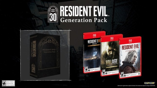 Resident Evil Switch 2 box set
