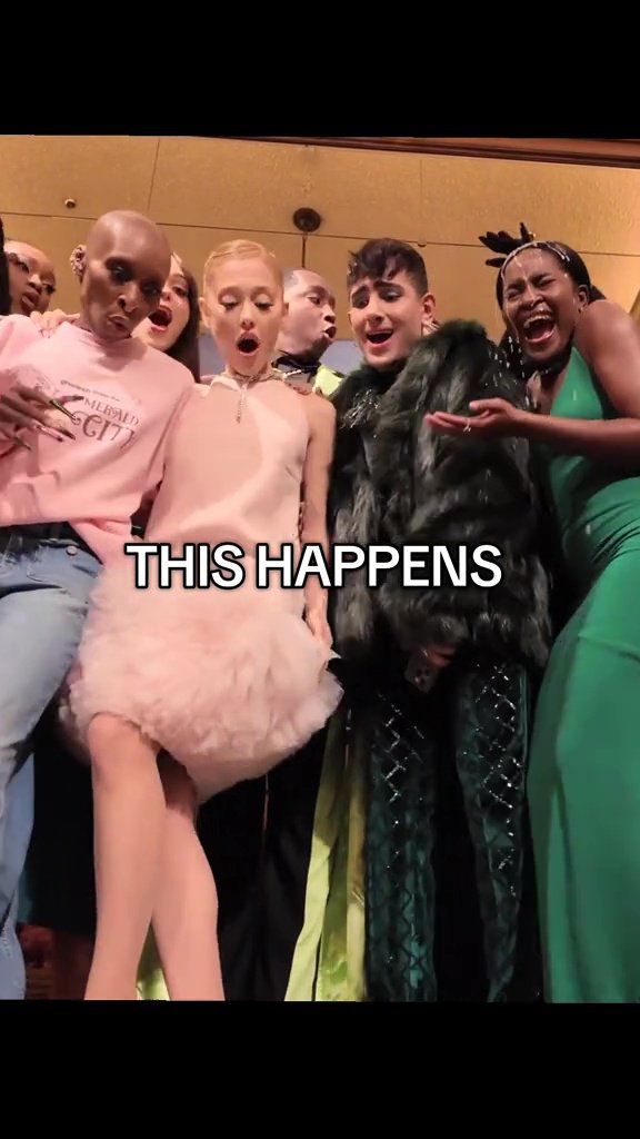 Cynthia Erivo and Ariana Grande rush to mop champagne off embarrassed fan in viral video https://www.tiktok.com/@triciampisi/video/7567053871823031570?is_from_webapp=1&web_id=7530525550613202454