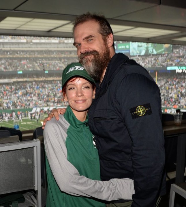 Celebrities Attend The Denver Broncos And New York Jets Game