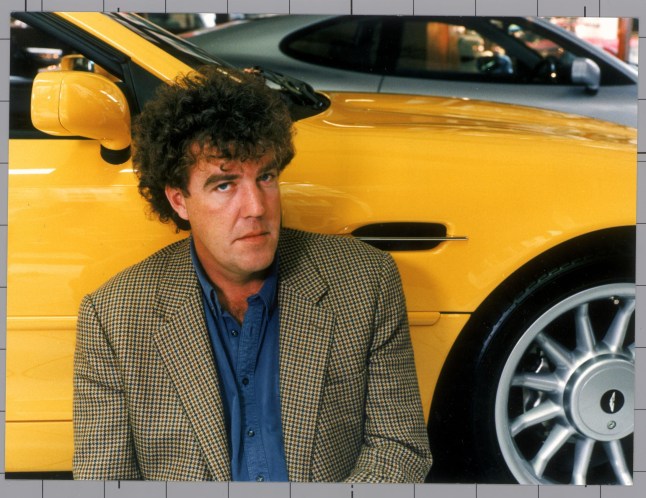 JEREMY CLARKSON TELEVISION REPORTER ON TOP GEAR PROGRAMME