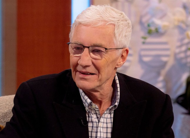 A close up of Paul O'Grady
