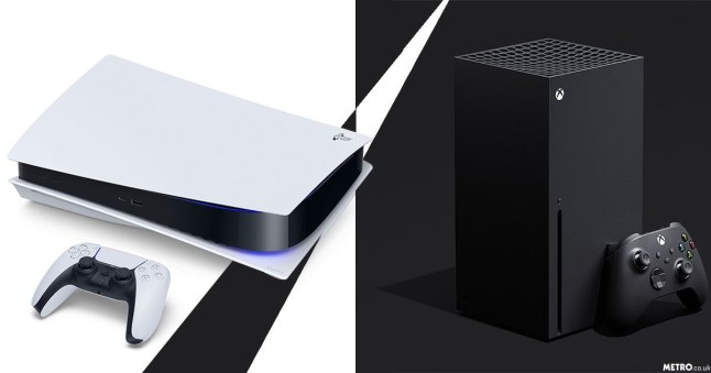 PlayStation 5 and Xbox Series X consoles