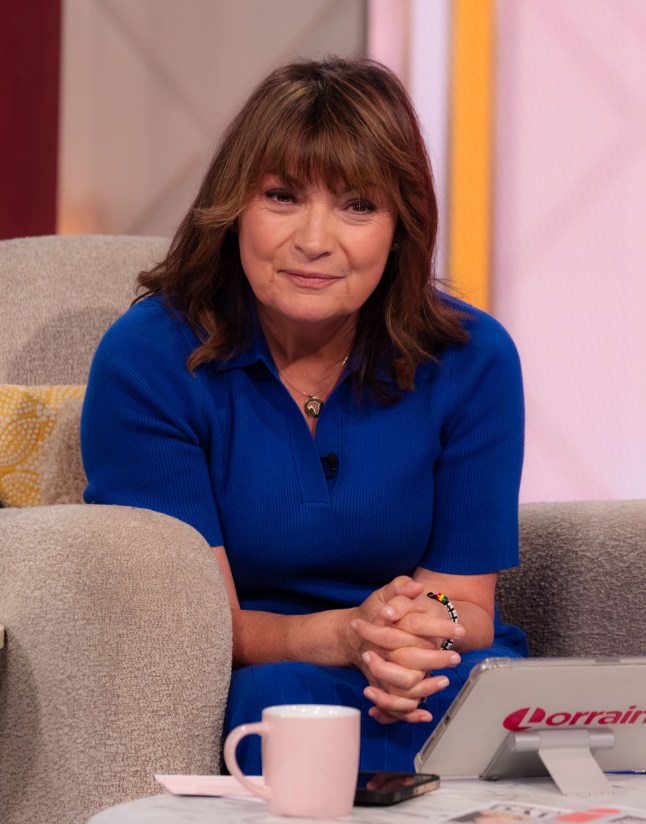 Editorial use only Mandatory Credit: Photo by Ken McKay/ITV/Shutterstock (15490127d) Lorraine Kelly 'Lorraine' TV show, London, UK - 17 Sep 2025