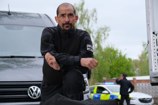 HTM PRODUCTIONS FOR ITV TRIGGER POINT SERIES 3 EPISODE 4 Pictured: NABIL ELOUAHABI as Hasan Rahim. This image is under copyright and can only be reproduced for editorial purposes in your print or online publication. This image cannot be syndicated to any other third party. For further information please contact: Patrick.smith@itv.com 07909906963