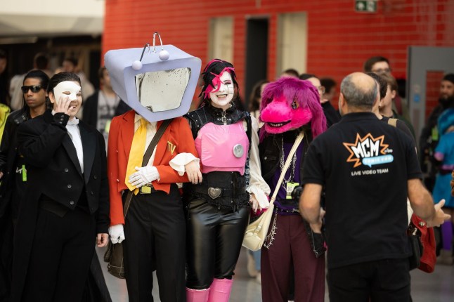 Fans in cosplay at MCM London Comic Con