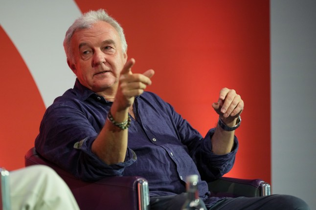 Mandatory Credit: Photo by Stuart Wallace/Shutterstock for Edinburgh TV Festival (14636137w) Andy Wilman, Executive Producer, The Grand Tour, Clarkson's Farm and Top Gear From the Race Track to the Farm: Andy Wilman in conversation with Jane Root, Edinburgh TV Festival, Scotland, UK - 22 Aug 2024