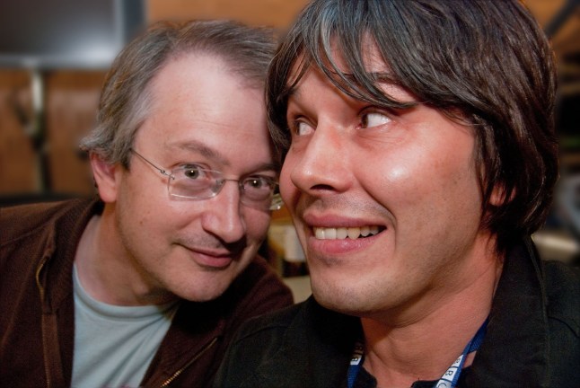 Brian Cox and Robin Ince