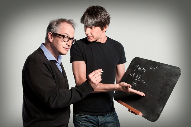 Brian Cox and Robin Ince