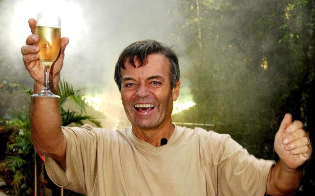 Mandatory Credit: Photo by Cameron Laird/REX/Shutterstock (389468ak) Tony Blackburn I'M A CELEBRITY GET ME OUT OF HERE TV PROGRAMME - SEP 2002