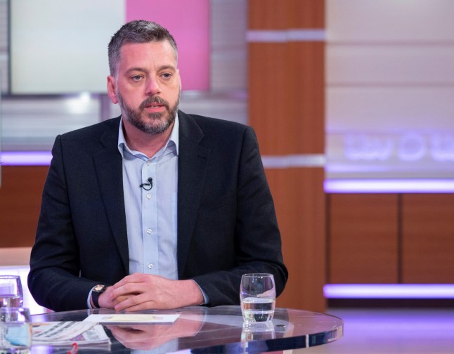 Editorial use only Mandatory Credit: Photo by Ken McKay/ITV/REX/Shutterstock (9786864r) Iain Lee 'Good Morning Britain' TV show, London, UK - 10 Aug 2018
