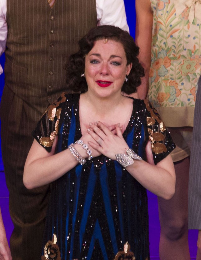 Mandatory Credit: Photo by Dan Wooller/REX/Shutterstock (5658333ew) Sheridan Smith (Fanny Brice) during the curtain call 'Funny Girl' musical, West End Transfer, London, Britain - 20 Apr 2016