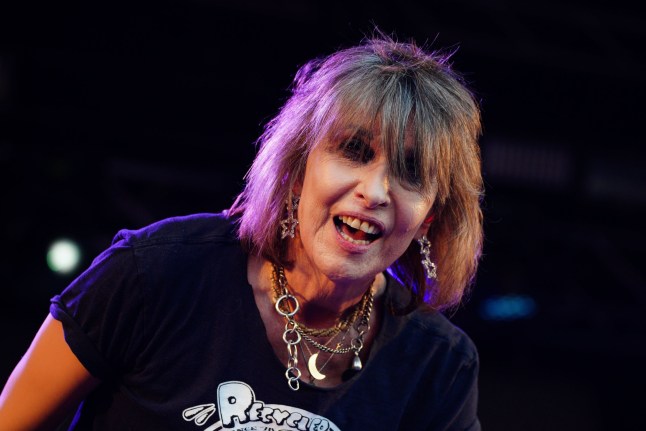 Chrissie Hynde from the Pretenders