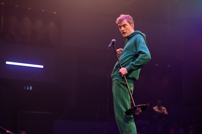 James Acaster explores his love/hate relationship with standup by relinquishing control of his set and accepting a healthy dose of audience interference ??? aka heckling. With his wiry observational eye and incomparable wit, Acaster shares hilarious on-the-fly meta-analysis of his own material, along with stories from his childhood that spurred him to pursue a career in comedy ??? from his participation in his grandmother???s spinning wheel workshop at school to his impersonation of Prince Charles at age six. In front of an obliging audience at the Royal & Derngate theatre in Northampton, England, Acaster unleashes his infectious energy as he delves into what initially drew him to the stage and what keeps him there.