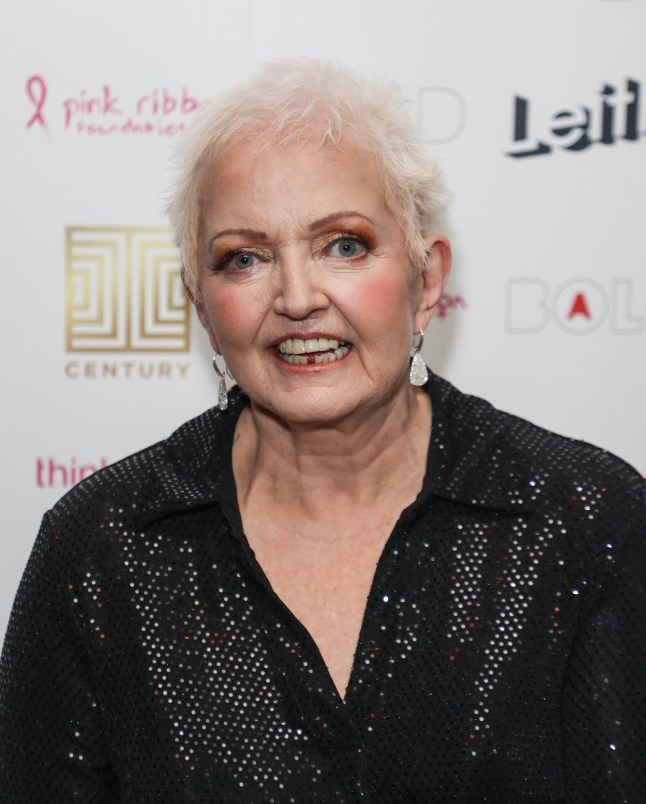 Mandatory Credit: Photo by Shutterstock (14330259af) Linda Nolan seen attending the Bold x Pink Ribbon Foundation Party at the Century Club in London Bold x Pink Ribbon Foundation Party, London, UK - 02 Feb 2024