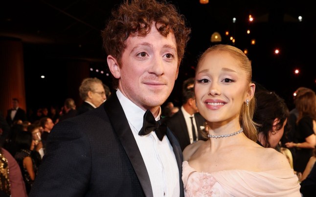 Mandatory Credit: Photo by John Salangsang/Shutterstock for Audi (15164132ac) Ethan Slater and Ariana Grande Audi at The 31st Annual Screen Actors Guild Awards, Show, Shrine Auditorium, Los Angeles, California, USA - 23 Feb 2025