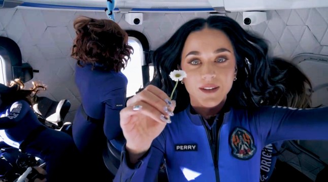 14610441 KENNEDY: Space launch gals Katy Perry