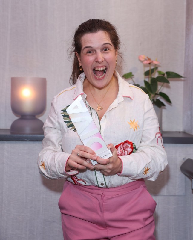 Mandatory Credit: Photo by Shutterstock (15270970ck) Rosie Jones The Diva Awards 2025, 8 Northumberland Avenue, London, UK - 25 Apr 2025