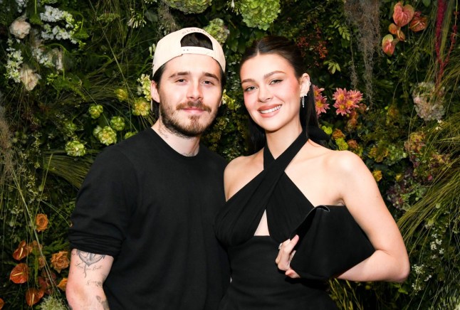 Mandatory Credit: Photo by Linnea Stephan/BFA.com/REX/Shutterstock (15299783bz) Brooklyn Beckham, Nicola Peltz Beckham Airbnb 2025 Summer Release, Ace Mission Studios, Los Angeles, California, United States - 13 May 2025