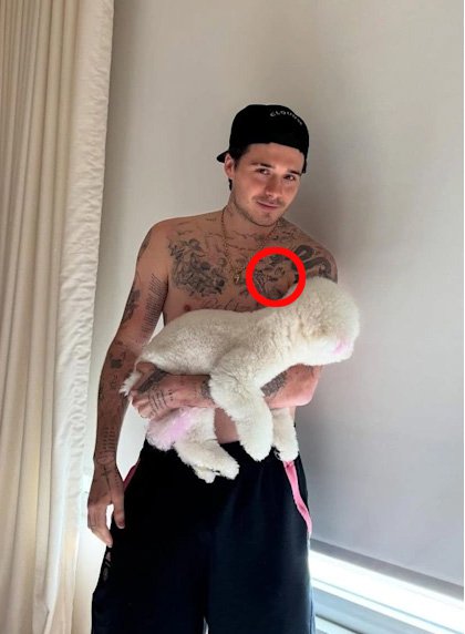 Brooklyn Beckham quietly covers up 'mama's boy' tattoo tribute to mother Victoria