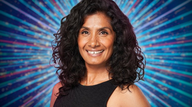 Balvinder Sopal, known for playing the infamous Suki Kaur Panesar, in her official photo for Strictly.