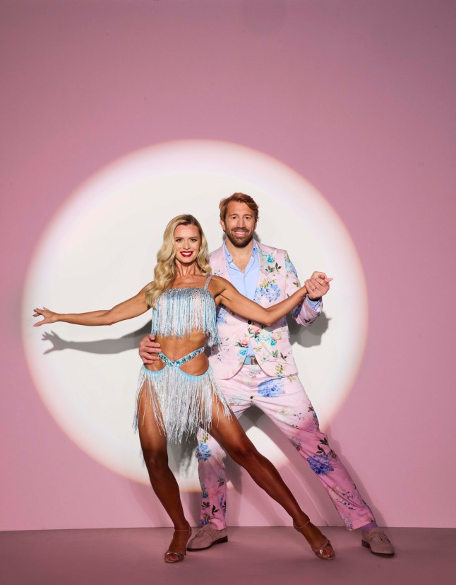 Strictly Come Dancing 2025 photographed for Radio Times by Elisabeth Hoff. Nadiya Bychkova is dancing with ex-rugby player Chris Robshaw,