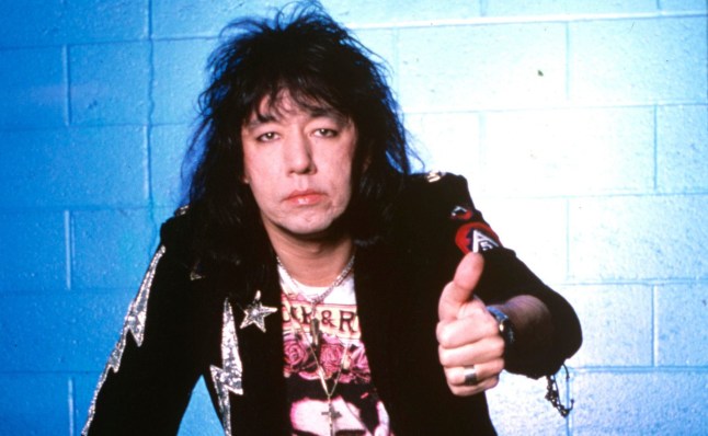 Mandatory Credit: Photo by Gene Ambo/Mediapunch/Shutterstock (9992601a) Ace Frehley USA Chicago Ace Frehley 1987